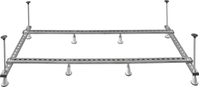 Polysan Nosná konstrukce pro obdélníkovou vanu 180x120cm FR180120