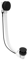 Polysan Vanová souprava, bovden, délka 600mm, zátka 72mm, černá mat 71850.21
