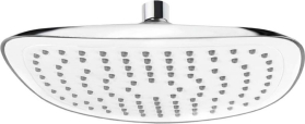 Mereo Talířová sprcha horní 230x180mm s kloubem, pochromovaný plast CB485L
