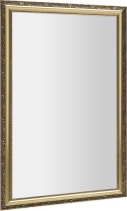Sapho BOHEMIA zrcadlo v dřevěném rámu 58, 9x98, 9cm, zlatá NL484