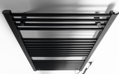Aqualine DIRECT-E elektrické otopné těleso rovné 600x960 mm, 400 W, černá ILE96TB