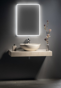 Sapho PIRI zrcadlo s LED osvětlením 60x80cm PR600