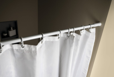 Aqualine Teleskopická rozpěrná tyč 70-120cm, hliník, bílá TC120