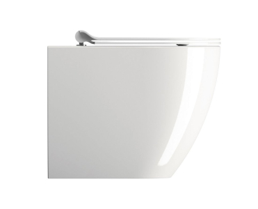GSI PURA WC mísa stojící, Swirlflush, 36x55cm, spodní/zadní odpad, bílá ExtraGlaze 880311