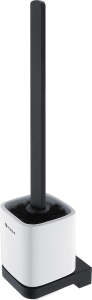 Nimco MAYA černá Toaletní WC kartáč s hranatou rukojetí MAC 29094KN-HR-90