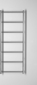 Sapho SHICK nástěnný sušák ručníků 500x1344 mm, kulatý, chrom SH500