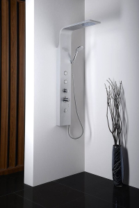 Aqualine TUSA sprchový panel 200x1400mm, stříbrná SL680