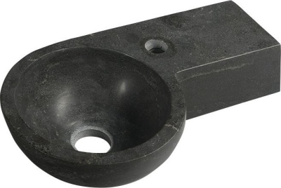 Sapho BLOK kamenné umývátko 40x23cm, antracit 2401-32