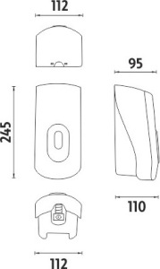 Nimco Hygienický program Zásobník dezinfekčního roztoku HP 9531-DR-04