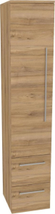 Mereo Bino, koupelnová skříňka vysoká 163 cm, levá, Multidecor, Ořech Pacifik přírodní CN697OPP2