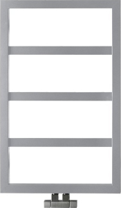 Sapho DENALI otopné těleso 550x904 mm, stříbrná strukturální DN609SS