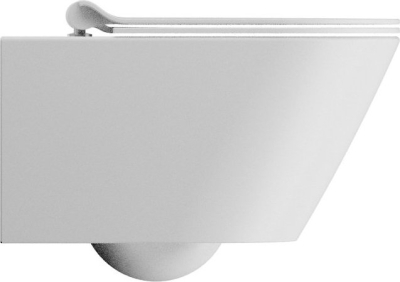 GSI KUBE X závěsná WC mísa, Swirlflush, 36x55cm, bílá dual-mat 941509