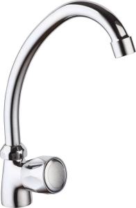 Aqualine Stojánkový ventil 1/2", otočná hubice, chrom ZY1807