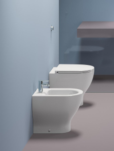 GSI CITY PRO WC mísa stojící, Swirlflush, 35x52cm, spodní/zadní odpad, bílá ExtraGlaze 911011