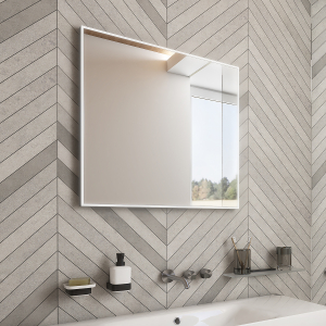 Nimco OBDELNÍKOVÁ - OSTRÉ ROHY LED zrcadlo 600x600 ZP 13066
