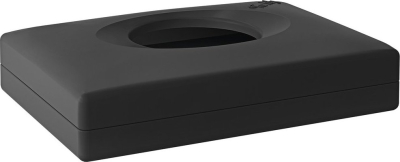 MARPLAST COLORED zásobník hygienických sáčků, 13, 5x9, 5x3, 2cm, ABS, Soft Touch, černá mat A58401NE