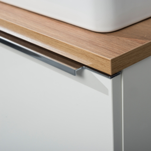 Mereo Mailo, koupelnová skříňka 101 cm, chrom madlo, Multidecor, Šedý kámen CN592SSEKA
