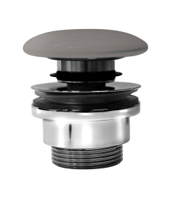 GSI GSI umyvadlová výpust 5/4“, click-clack, keramická zátka, 5-65mm, tortora mat PCS05