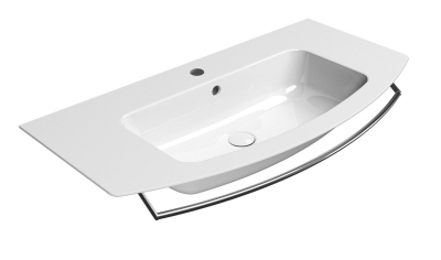 GSI PURA keramické umyvadlo Slim oblé 102x52cm, bílá ExtraGlaze 8825111