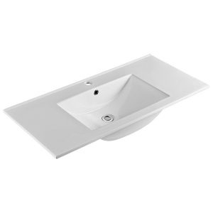 Mereo Aira, koupelnová skříňka s keramickym umyvadlem 101 cm, šedá CN732