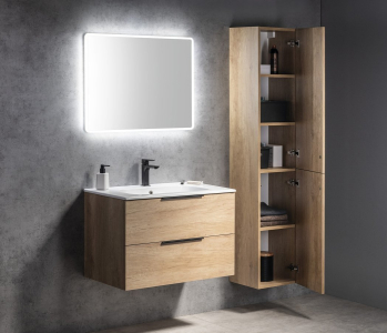Sapho ESPACE skříňka 35x172x32cm, 2x dvířka, levá/pravá, dub alabama strip ESC230-2322