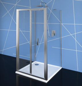 Polysan EASY třístěnný sprchový kout 1000x700mm, skládací dveře, L/P varianta, čiré sklo EL1910EL3115EL3115