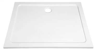 Aqualine TECMI sprchová vanička z litého mramoru, obdélník 120x80cm, bílá PQ12080