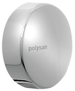 Polysan Ovládání výpusti vanové soupravy, chrom 71840