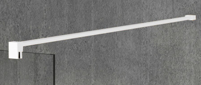 Gelco VARIO WHITE jednodílná sprchová zástěna k instalaci ke stěně, kouřové sklo, 1100 mm GX1311GX1015