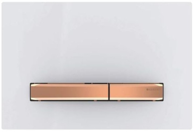 Geberit GEBERIT SIGMA50 ovládací tlačítko, bílá/růžové zlato 115.670.11.2
