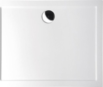 Polysan KARIA sprchová vanička z litého mramoru, obdélník 90x70cm, bílá 44511