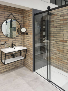 Sapho SKA konzole s policí 900x400x460mm, černá mat SKA103