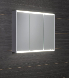 Sapho BATU galerka 80x71x15cm, 2x LED osvětlení, bílá 1141131