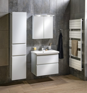 Aqualine ALTAIR umyvadlová skříňka 52x72, 5x45cm, bílá AI255