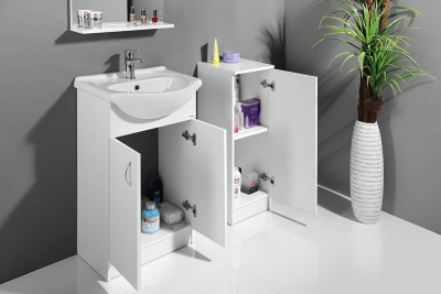 Aqualine SIMPLEX ECO nízká skříňka 30x86x30cm SIME340