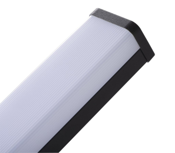 KANLUX ASTEN LED svítidlo 8W, 400x110mm, IP44, černá mat 26683