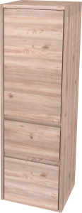 Mereo Opto koupelnová skříňka vysoká 125 cm, levé otevírání, Multidecor, Dub Nelson CN995LDNLS
