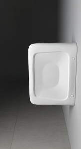 Ege Vitrifiye OLYMPOS keramická dělící stěna mezi urinály 40x62cm, bílá 37508