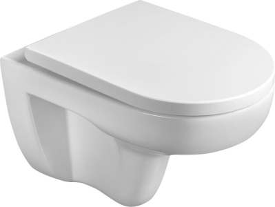 Bruckner HEIKE WC sedátko, Slim, Soft Close, duroplast, bílá 301.309.4