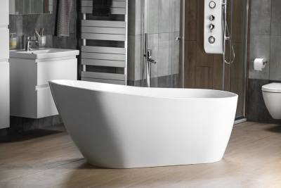 Aqualine TISA volně stojící vana, 170x80cm, bílá E1780