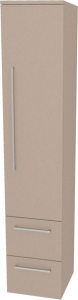 Mereo Bino, koupelnová skříňka vysoká 163 cm, pravá, Multidecor, Šedý kámen CN698SEKA