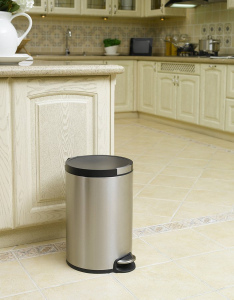 Sapho ARTISTIC odpadkový koš 12l, Soft Close, nerez mat DR112