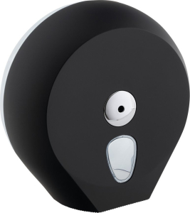 MARPLAST COLORED zásobník na toaletní papír max. Ø 23cm, ABS, Soft Touch, černá mat A75610NE