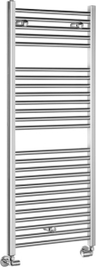 Aqualine ALYA otopné těleso rovné 500x1230mm, chrom LLR104