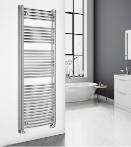 Aqualine ALYA otopné těleso oblé 600x1703mm, chrom LLC205