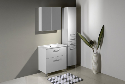 Aqualine VEGA galerka, 80x70x18cm, bílá VG080