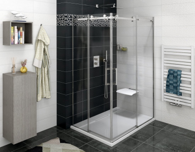 Gelco DRAGON obdélníkový sprchový kout 800x1000mm L/P varianta, rohový vstup GD4280GD4210