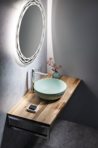 Sapho WOODY deska 1200x28x500mm, masiv přírodní dub WD120-70