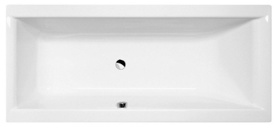 Polysan CLEO SLIM obdélníková vana 170x75x48cm, bílá 94611S