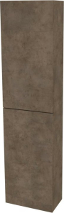 Mereo Aira, koupelnová skříňka 170 cm vysoká, pravá, Multidecor, Beton Chicago tm šedý CN794PNBCS2